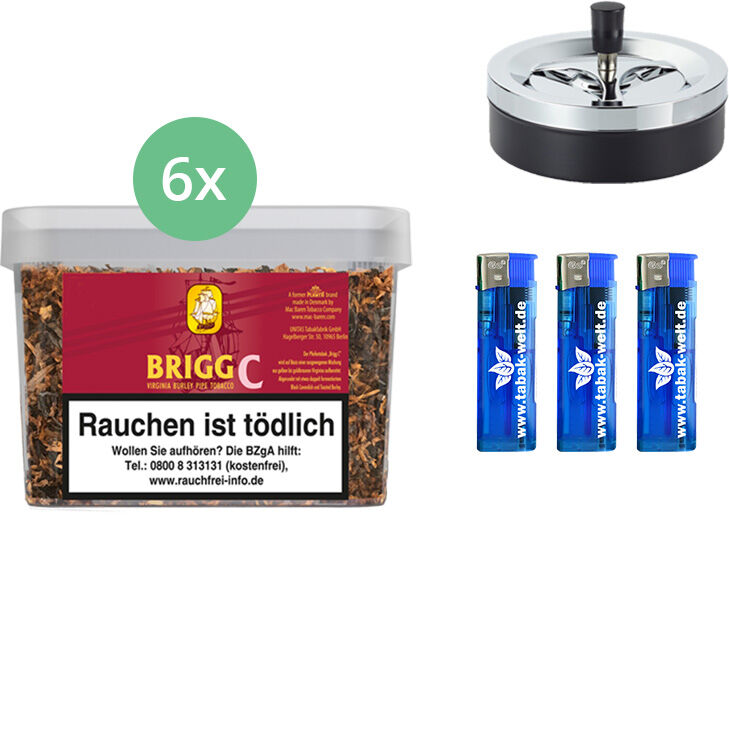 4xBrigg-C-400g-kipp asche